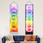 Decorative Hanging Paintings Printed Home Decor Wall Hangings Tassel Tapestries - Image 4