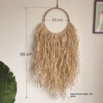 Raffia Wall Decor Hanging Vintage-style Creative Tapestry - Image 3